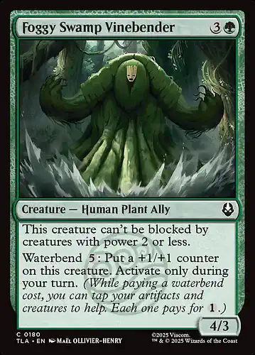 Foggy Swamp Vinebender - tla Spoiler