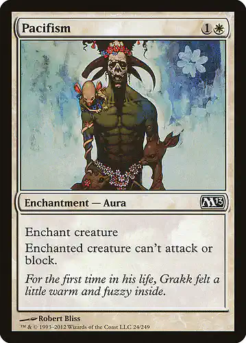 Pacifism - m13 Spoiler