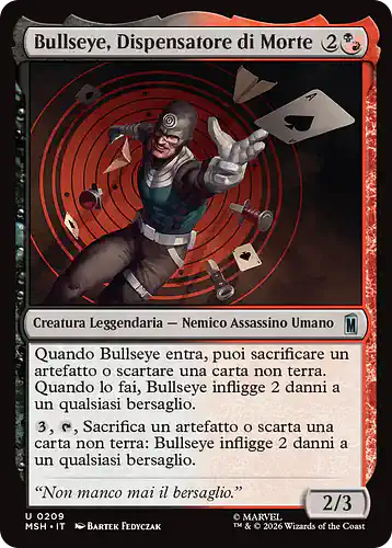 Bullseye, Death Dealer - msh Spoiler