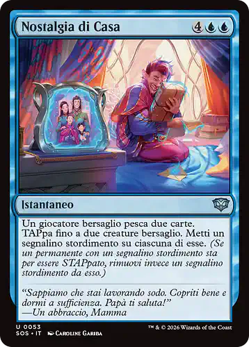 Homesickness - sos Spoiler