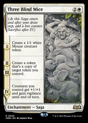 Three Blind Mice - woe Spoiler