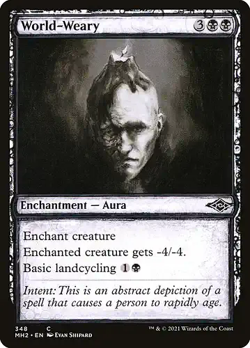 World-Weary - mh2 Spoiler