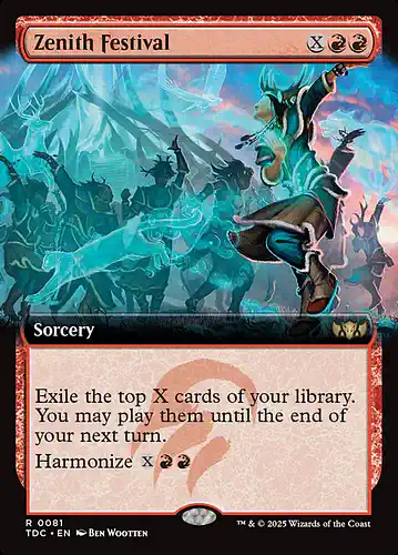 Zenith Festival - tdc Spoiler