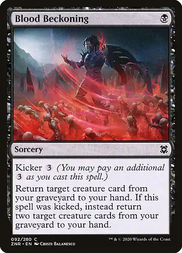 Blood Beckoning - znr Spoiler