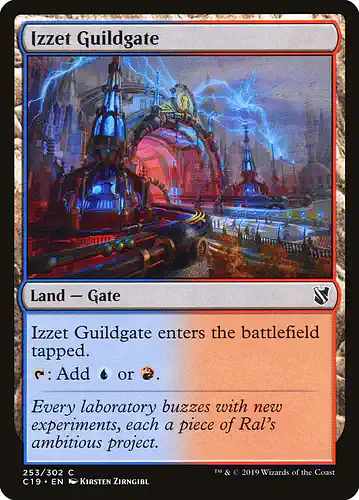 Izzet Guildgate - c19 Spoiler