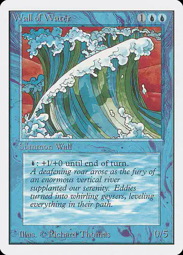 Wall of Water - 2ed Spoiler