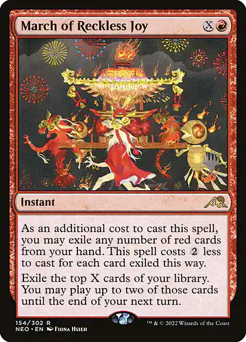 March of Reckless Joy - neo Spoiler