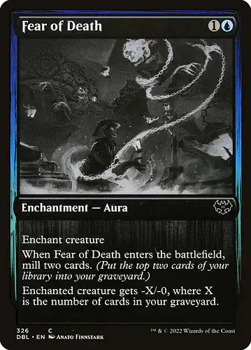 Fear of Death - dbl Spoiler