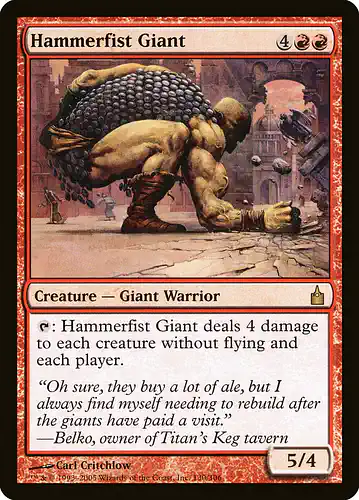 Hammerfist Giant - rav Spoiler