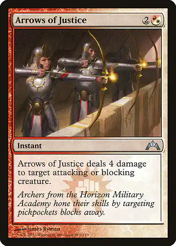 Arrows of Justice - gtc Spoiler
