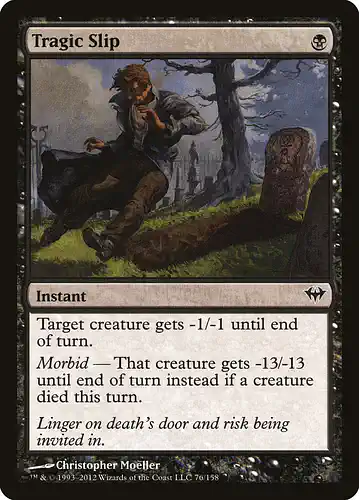 Tragic Slip - dka Spoiler