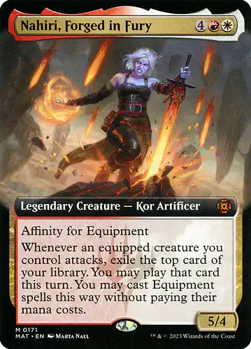 Nahiri, Forged in Fury - mat Spoiler
