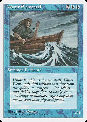 Water Elemental - 4ed Spoiler