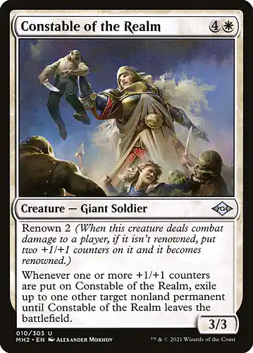 Constable of the Realm - mh2 Spoiler