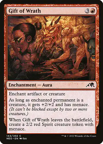 Gift of Wrath - neo Spoiler