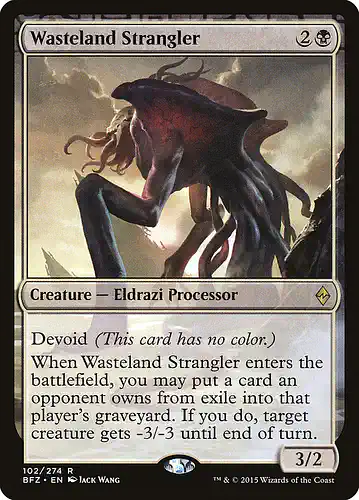 Wasteland Strangler - bfz Spoiler
