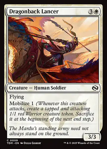 Dragonback Lancer - tdm Spoiler