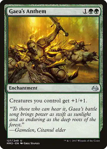 Gaea's Anthem - mm3 Spoiler