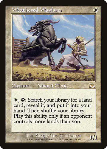Weathered Wayfarer - ons Spoiler