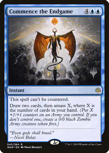Commence the Endgame - war Spoiler