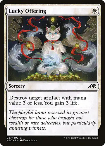 Lucky Offering - neo Spoiler