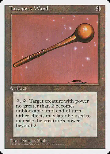 Tawnos's Wand - 4ed Spoiler