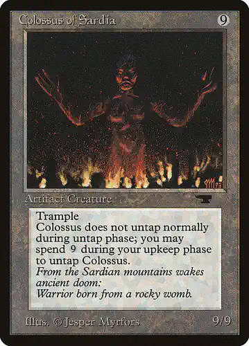 Colossus of Sardia - atq Spoiler