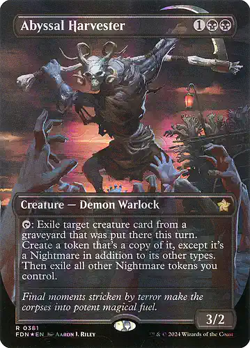 Abyssal Harvester - fdn Spoiler