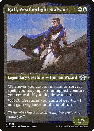 Raff, Weatherlight Stalwart - mul Spoiler