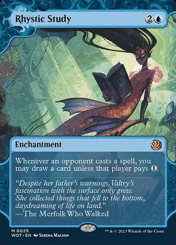 Rhystic Study - wot Spoiler