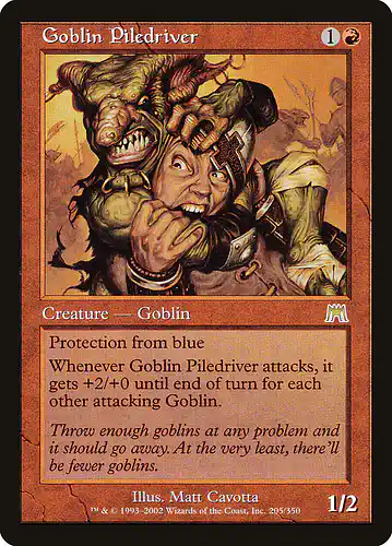 Goblin Piledriver - ons Spoiler