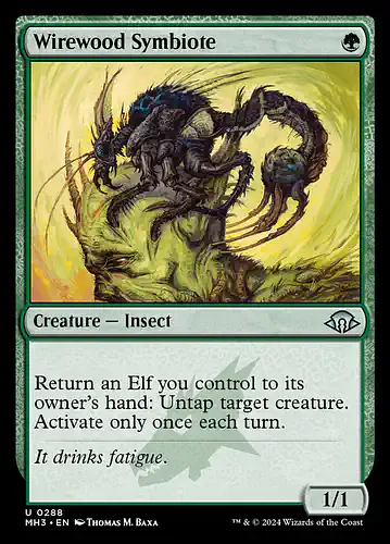 Wirewood Symbiote - mh3 Spoiler