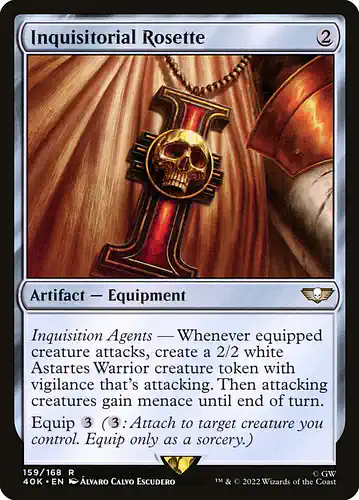 Inquisitorial Rosette - 40k Spoiler