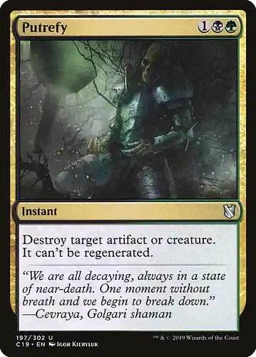 Putrefy - c19 Spoiler
