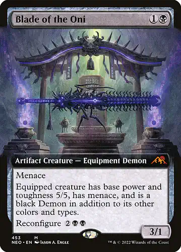 Blade of the Oni - neo Spoiler