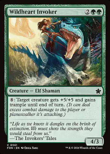 Wildheart Invoker - fdn Spoiler