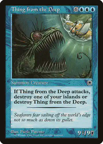 Thing from the Deep - por Spoiler