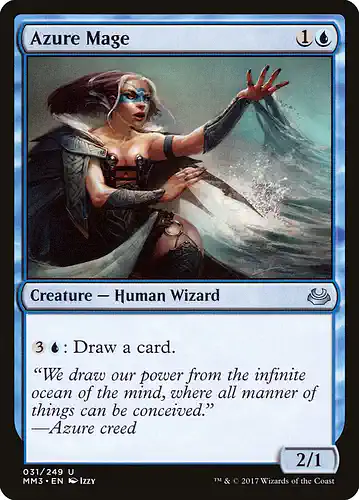 Azure Mage - mm3 Spoiler