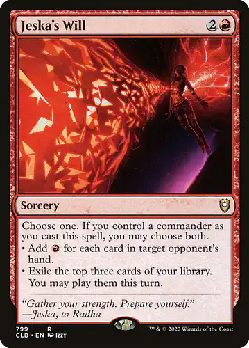 Jeska's Will - clb Spoiler