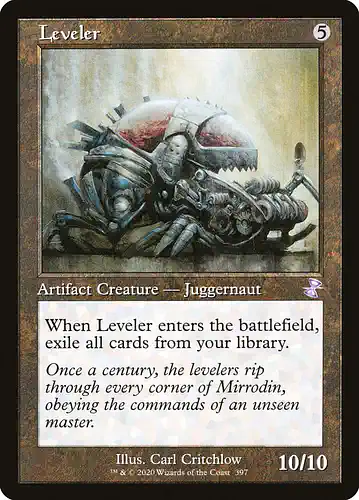 Leveler - tsr Spoiler
