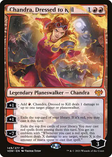 Chandra, Dressed to Kill - vow Spoiler