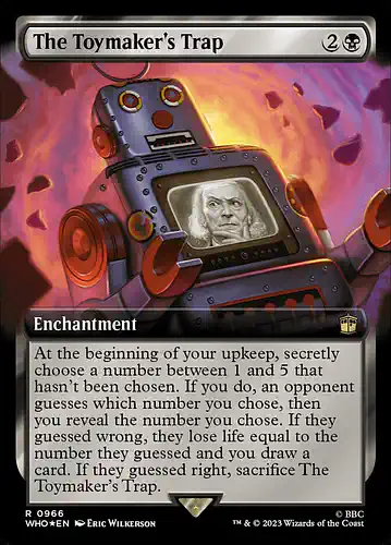 The Toymaker's Trap - who Spoiler