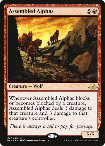 Assembled Alphas - emn Spoiler