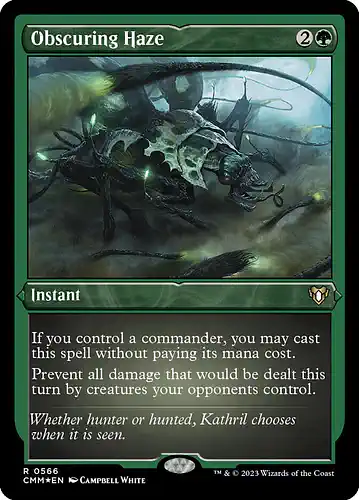 Obscuring Haze - cmm Spoiler
