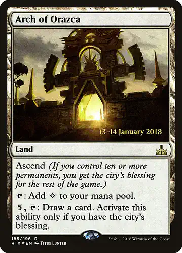 Arch of Orazca - rix Spoiler