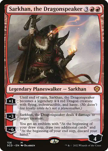 Sarkhan, the Dragonspeaker - scd Spoiler