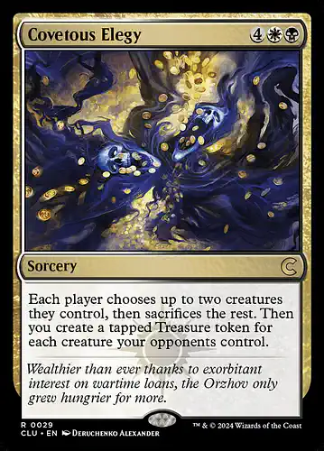 Covetous Elegy - clu Spoiler