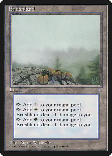 Brushland - ice Spoiler