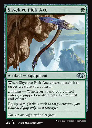 Skyclave Pick-Axe - j25 Spoiler