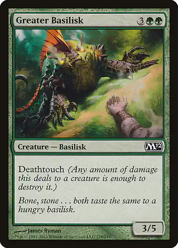 Greater Basilisk - m12 Spoiler